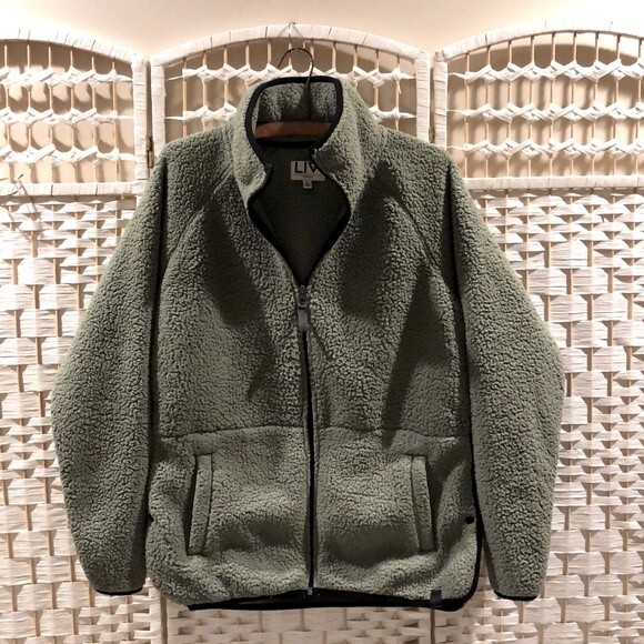 LIV Outdoor Rita Seagrass Green Sherpa Jacket Size Small - Picture 4 of 10